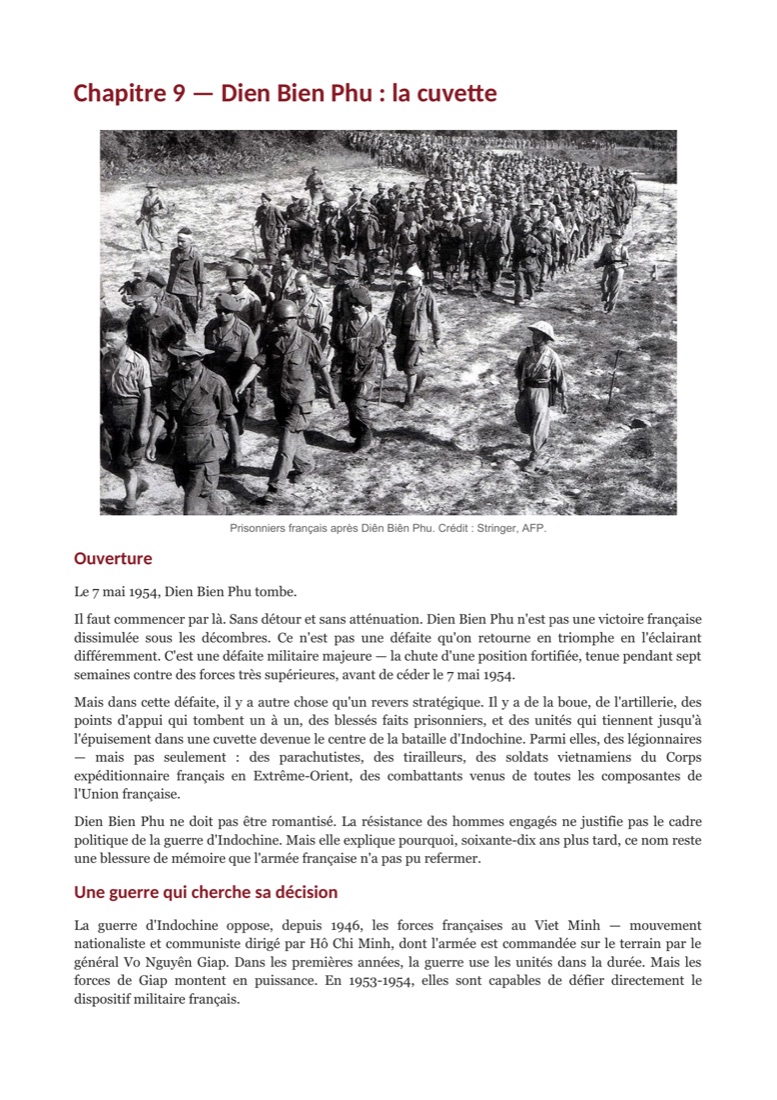 Aperçu flouté d'un chapitre du dossier
